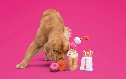 BARK® x Dunkin'® Collab: Dunkin' Dog Toys Are Back, and They're Better Than Ever