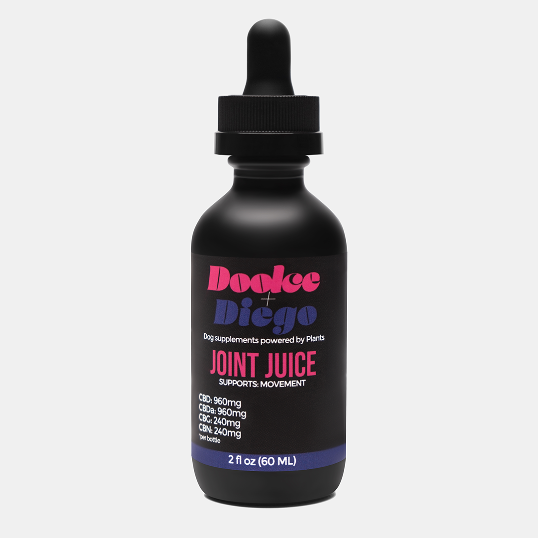 Joint Juice - Hemp Oil for Dogs - Doolce + Diego - Plant Focused Wellness for Dogs