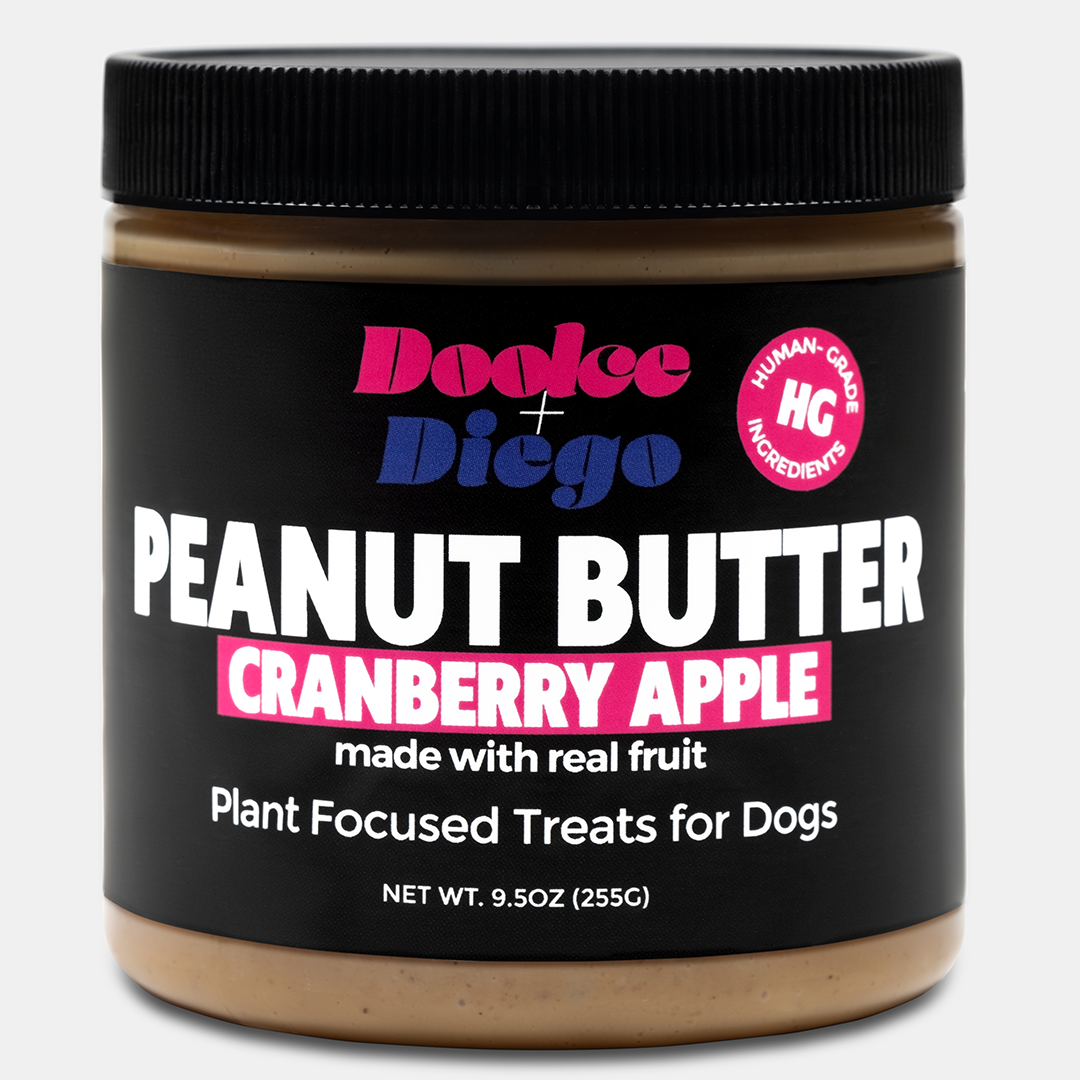 Cranberry Apple Peanut Butter For Dogs