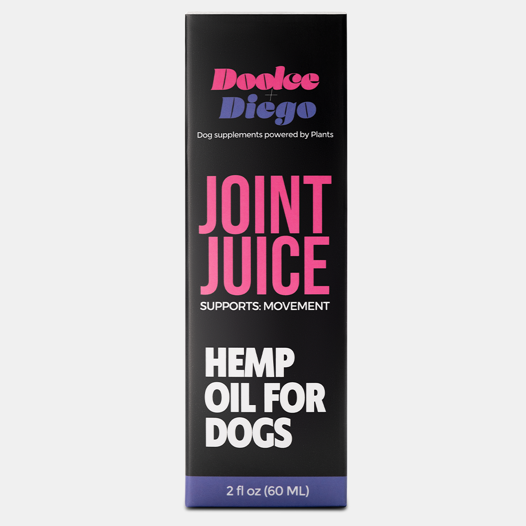 Joint Juice - Hemp Oil for Dogs - Doolce + Diego - Plant Focused Wellness for Dogs