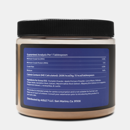 For Digestion functional mushroom supported meal topper