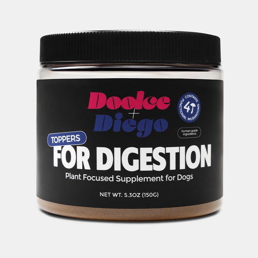 For Digestion functional mushroom supported meal topper