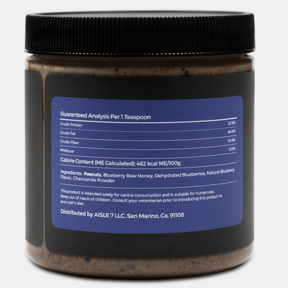 Free Gift - Blueberry Chamomile Peanut Butter For Dogs