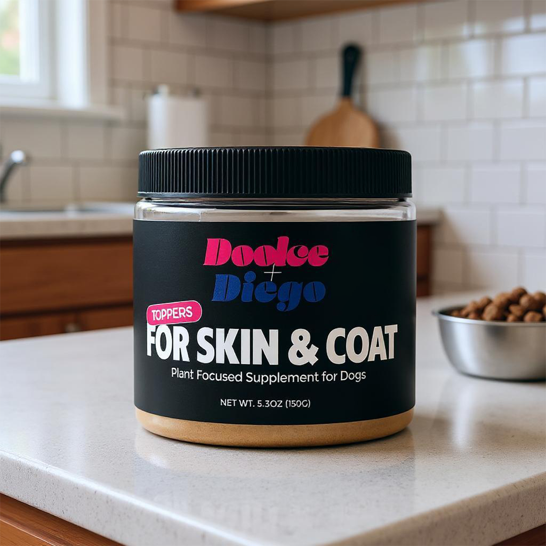 For Skin & Coat - Functional Mushroom Supported Meal Topper