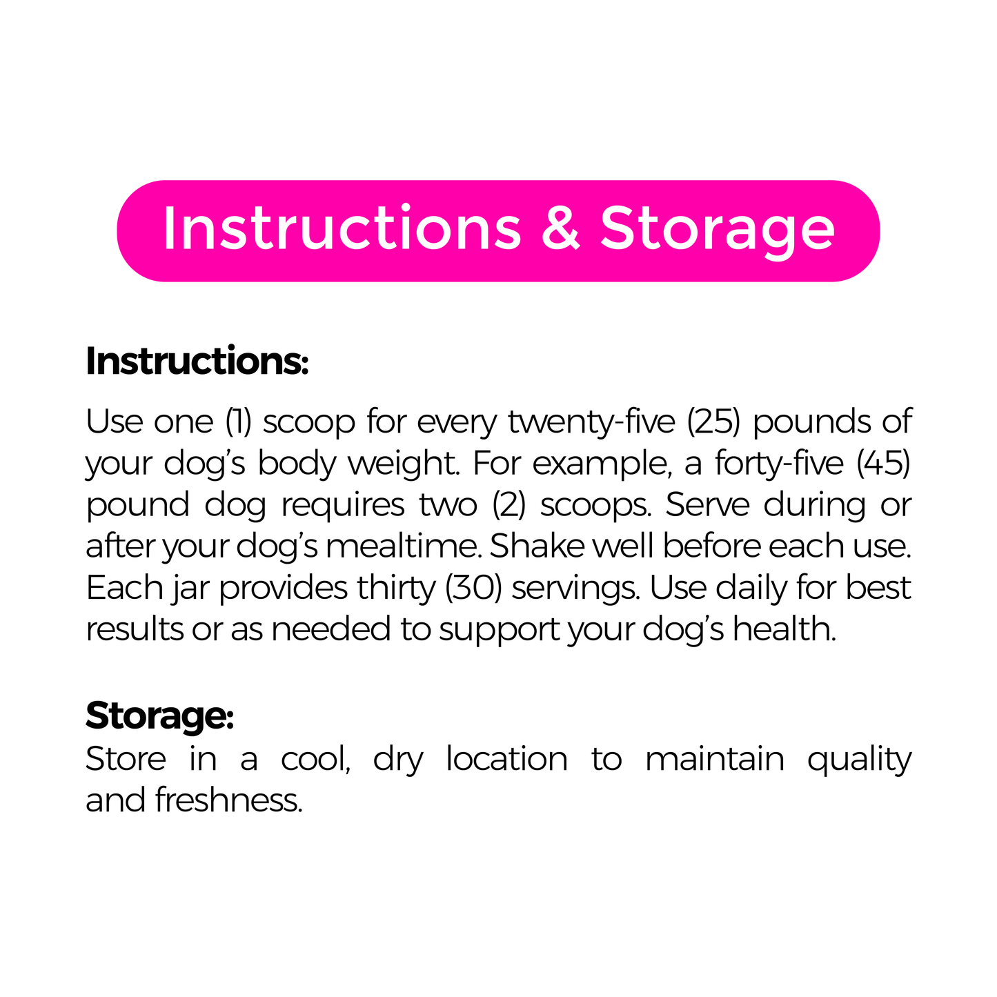For Joints - Functional Mushroom Supported Meal Topper